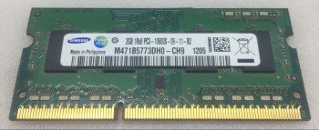 DDR3 для ноутбука Samsung DDR3 M471B5773DH0-CH9 2Gb б/у - Торгово Сервисный Центр "Novocomp", Новоуральск, Екатеринбург