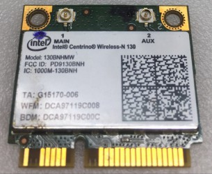 wi-fi + bluetooth модуль intel centrino wirlrss - N130 130BNHMW б/у - Торгово Сервисный Центр "Novocomp", Новоуральск, Екатеринбург